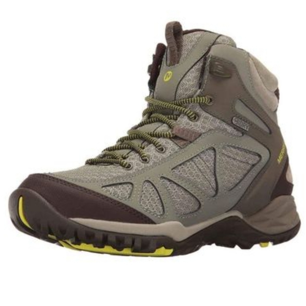 Merrell Siren Sport Q2 Mid Waterproof Womens Dusty Olive Boots